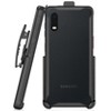 Nakedcellphone Belt Clip Holster Case for Samsung Galaxy XCover Pro (SM-G715, 2020) - Black - 2 of 4