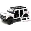 2021 Ford Bronco White with Red Stripes and Roof Rack "Yokohama Tires" "Just Trucks" Series 1/24 Diecast Model Car by Jada - 2 of 3