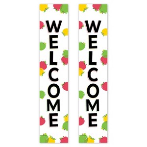 Creative Teaching Press® Apple Time Welcome 2-Sided Banner, 8" x 39", Pack of 2 - 1 of 3