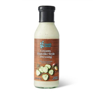 Creamy Tzatziki Style Greek Dressing - 11.8oz - Good & Gather™ - 1 of 4