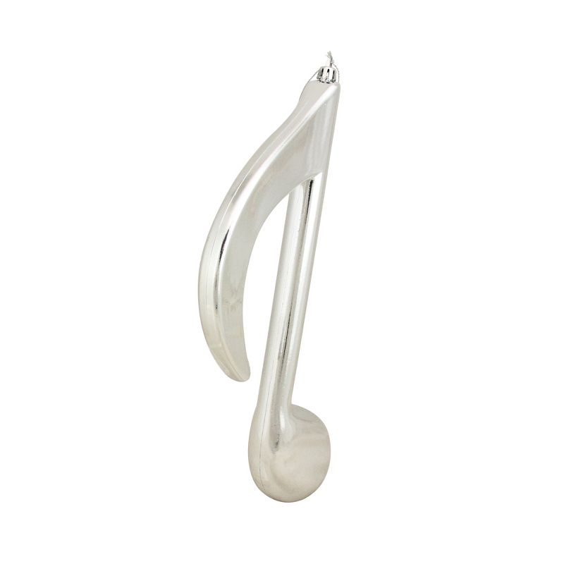 Mark Roberts Products 12" Musical Eighth Note Christmas Ornament - Shiny Silver, 2 of 4