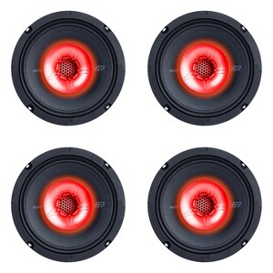 Memphis Audio SRXP62WTV2 2 Pair SRX Pro 6.5" 125w 4ohm 2 way Coaxial Speakers - 1 of 4