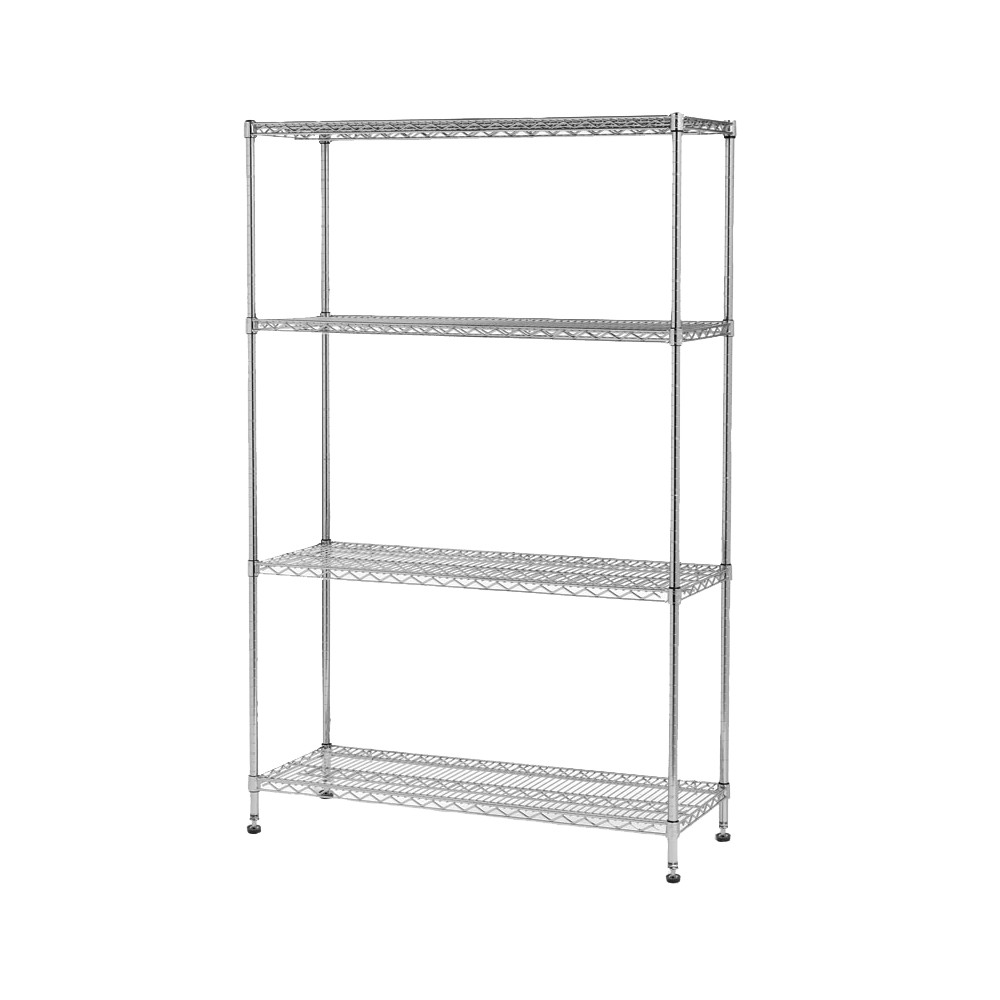 UPC 017641994841 product image for Shelving Unit: Seville 4-Shelf Commercial Garage Wire Shelving | upcitemdb.com