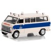 1969 Ford Econoline Ambulance Beige w/Blue Stripes "Ontario Hospital Services Canada" 1/64 Diecast Model Car by Greenlight - 2 of 3