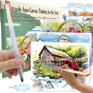 QUOKKA 10PACK Water Painting Dementia Activities for Seniors - Alzheimers Products for Elderly - 1 of 4