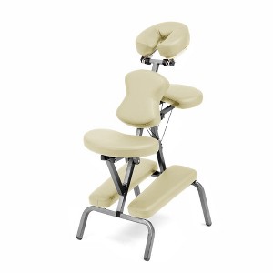 Ataraxia Deluxe Portable Folding Massage Chair w/Carry Case & Strap - 1 of 4