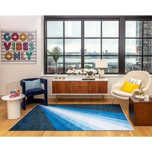 Elizabeth Sutton Maisie Mi45b Modern Abstract Area Rug, 2'7x8'