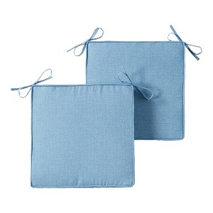 Kensington Garden 2pc 18" Square Outdoor Chair Pad - 1 of 4