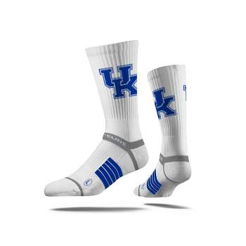 NCAA Kentucky Wildcats Premium Knit Crew Socks - White