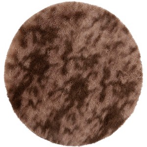 Rainbow Shag RBO100 Flatweave-Power Loomed Skid-Resistant Indoor Rugs - Safavieh - 1 of 3