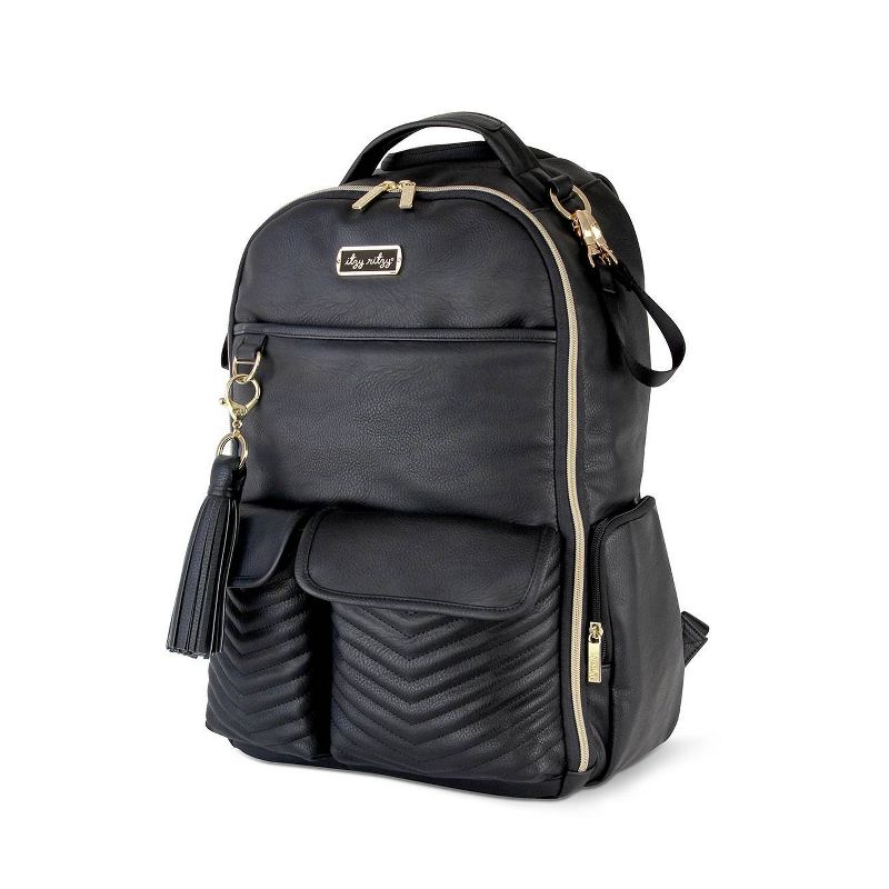 Itzy Ritzy Boss Backpack Diaper Bag - Jetsetter Black, 4 of 10