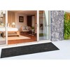Liora Manne Carmel  Indoor/Outdoor Rug  Black.. - 3 of 4