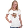 Women's Betty Boop Cartoon Lil' Angel Tattoo T Shirt Ladies Tee Brisco Brands - 4 of 4
