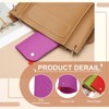 Unique Bargains Felt Soft Storage Scratch-Resistant Women Men Eyeglasses Bag 3 Pcs - 3 of 4
