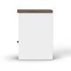 NicBex 1 Drawer File Cabinet with 1 Open Shelf,Office Cabinet with Hardware Handle Design,Modern Storage Cabinet,Filing Cabinets for Home Office - 4 of 4