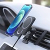 Just Wireless Magnetic Charging for MagSafe Charger Car Mount - Black - image 2 of 4