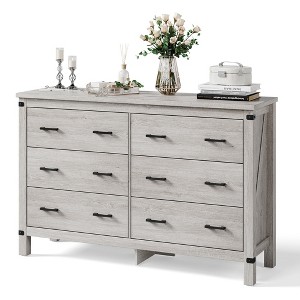 Dresser for Bedroom, Modern Dressers with Spacious Storage and Metal Handles - 1 of 4