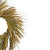 Northlight 22" Wheat and Straw Stalks Artificial Wreath - Unlit - image 4 of 4