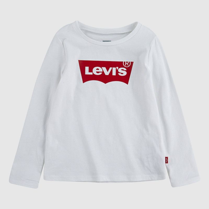 Levi's® Toddler Girls' Batwing Long Sleeve T-Shirt, 1 of 5