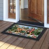 Briarwood Lane Winter Doormat 30x18 Indoor Outdoor Snow Day Friends For Winter Doormat - 3 of 4