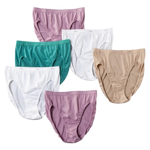 Hanes® Women's 6pk Hi-Cut Panties PP43WB : Target