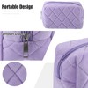 Unique Bargains Portable Travel Makeup Bag 6.3''x4.13''x3.94'' - 3 of 4