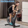 Exercise Bike, 5 In 1 Self-Powered Bike, 350 Lbs Weight Capacity, 32 Level Adjustable Magentic Resistance & Emergency Brake, Silent Belt Drive - 3 of 4