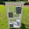Large Cat Cage with Elevated Rest Box Metal Cat Playpen Pet Cage for 1-3 Cats - 2 of 4