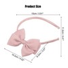 Unique Bargains Bow Headband Fashion Cute Polyester Hairband for Teenager 5.9x4.4 Inch - 4 of 4