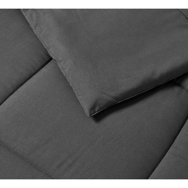Microfiber Down Alternative Comforter - Blue Ridge Home Fashions, 3 of 5