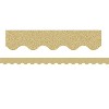 Teacher Created Resources Scalloped Border 2.19" x 105' Gold Glitz (TCR77016-3) - 2 of 2