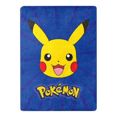 The Northwest Group, LLC Pokemon Burst Pika 46 x 60 Inch Silk Touch Throw Blanket