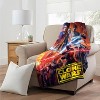 Star Wars The Clone Wars End Super Plush Throw Blanket 46" x 60" (117cm x 152cm) - 2 of 4
