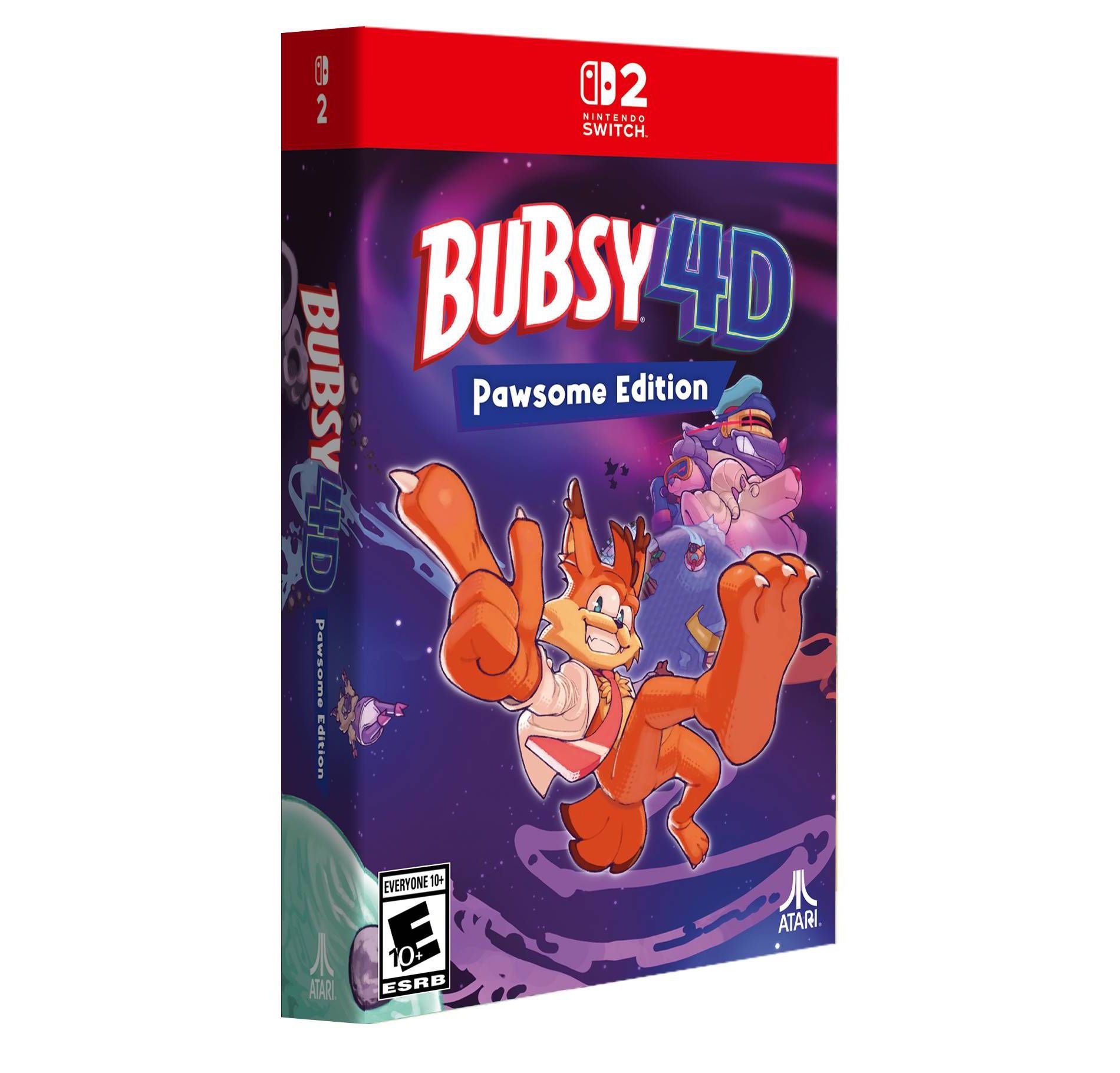 Bubsy 4D: Pawsome Edition - Nintendo Switch 2