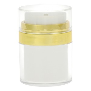 Unique Bargains Cream Jar Vacuum Bottle Travel Toiletry Containers 1 Pc - 1 of 4