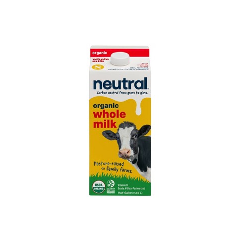 Neutral Organic Whole Milk - 0.5gal - image 1 of 4
