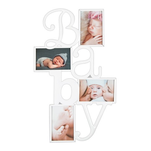 17 9 Baby Collage Frame White Gallery Solutions Target