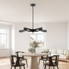 Livex Lighting Acra 5 - Light Chandelier in  Black Chrome - 4 of 4