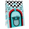 Big Dot of Happiness 50’s Sock Hop - 1950s Rock N Roll Gift Favor Bags - Party Goodie Boxes - Set of 12 - 3 of 4