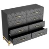 8 Drawer Dresser for Bedroom, Wood Dresser Tv Stand - 3 of 4