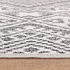 World Rug Gallery Cream Black Geometric Pattern Indoor Area Rug - 3 of 4