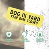 Unique Bargains Acrylic Safety Durable Indoor Outdoor Dog in Yard Signs 3x9 Inch - 4 of 4