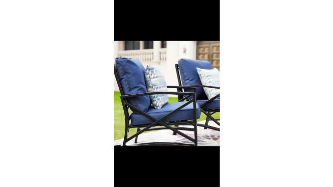 6pc Outdoor Seating Group with Cushions - Patio Festival
, 2 of 11, play video