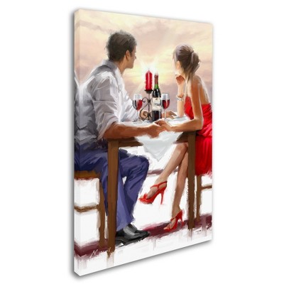 Trademark Fine Art -The Macneil Studio 'Valentine Sunset' Canvas Art