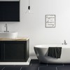 Stupell Industries Happiness is a Shower Away Rustic Bathroom Sign - 2 of 4