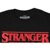 Stranger Things Men's Simple Red Logo Adult Short Sleeve T-Shirt - 3 of 3