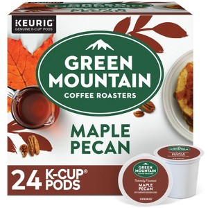 Green Mountain Maple Pecan Medium Roast Keurig K-Cup Coffee Pods - 24ct - 1 of 4
