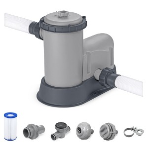 Bestway Flowclear 120V Above Ground Swimming Pool Water Filter Pump - 1 of 4