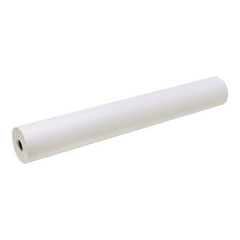 White Banner Paper Rolls, 17x 50 Ft, 1 Roll, 6/Case