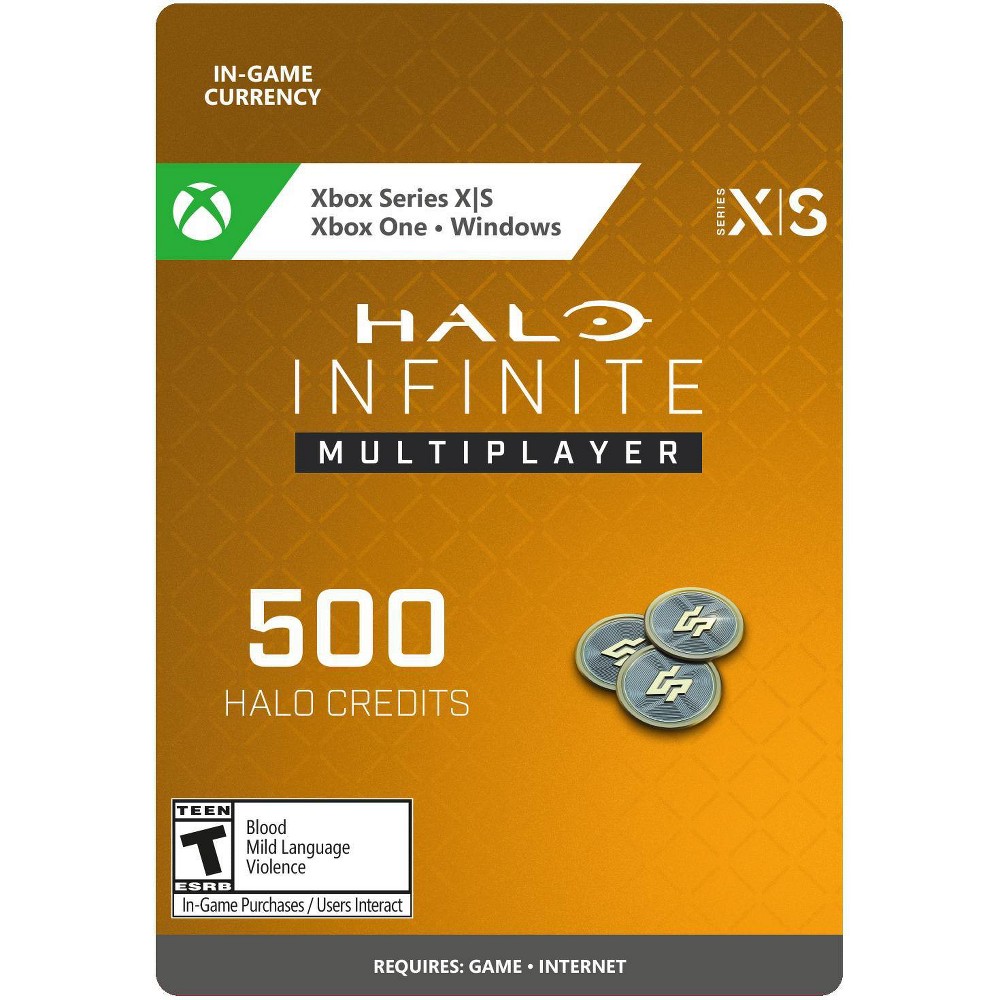 Photos - Game Halo: Infinite Multiplayer 500 Credits - Xbox Series X|S/Xbox One (Digital